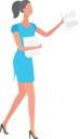پیش‌نمایش فایل woman-wearing-blue-dress-and-heels-holding-document-10186109 از پک افراد کسب‌وکار
