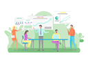 پیش‌نمایش فایل company-departments-meeting-10245357 از پک کسب و کار