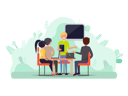 پیش‌نمایش فایل employees-collaboration-10245360 از پک کسب و کار