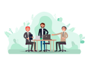 پیش‌نمایش فایل meeting-of-workers-10245359 از پک کسب و کار