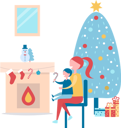 پیش‌نمایش فایل christmas-atmosphere-10239389 از پک کریسمس