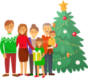 پیش‌نمایش فایل christmas-holiday-celebration-family-people-home-10239397 از پک کریسمس