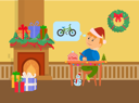 پیش‌نمایش فایل christmas-holidays-boy-writing-letter-to-santa-10239415 از پک کریسمس