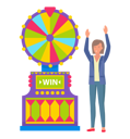 پیش‌نمایش فایل female-winning-fortune-10301556 از پک دستگاه بازی