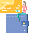 پیش‌نمایش فایل person-sitting-on-wallet-with-financial-assets-10617414 از پک امور مالی