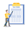 پیش‌نمایش فایل tax-form-10617430 از پک امور مالی