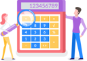 پیش‌نمایش فایل man-and-woman-doing-financial-calculation-12778345 از پک افراد کسب‌وکار