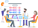 پیش‌نمایش فایل team-meeting-and-business-plan-discussion-12778362 از پک افراد کسب‌وکار