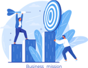 پیش‌نمایش فایل business-team-working-on-business-growth-with-target-13014794 از پک کسب و کار