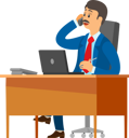 پیش‌نمایش فایل boss-in-office-specialist-talking-on-mobile-phone-3161255 از پک رئیس