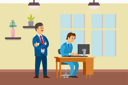 پیش‌نمایش فایل boss-supervising-novice-working-on-office-computer-3161244 از پک رئیس