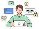 پیش‌نمایش فایل secure-transactions-10676629 از پک مدیریت مالی