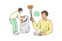 پیش‌نمایش فایل volunteer-cleaning-garbage-10693598 از پک محیط‌زیست جهانی