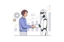 پیش‌نمایش فایل artificial-intelligence-handshake-10692207 از پک هوش مصنوعی