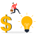 پیش‌نمایش فایل businessman-jumping-for-buying-new-idea-9208683 از پک کسب و کار