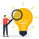 پیش‌نمایش فایل businessman-search-for-business-idea-9208688 از پک کسب و کار