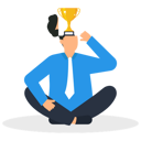 پیش‌نمایش فایل the-human-brain-opens-with-trophies-9236108 از پک کسب و کار