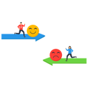 پیش‌نمایش فایل people-pushing-the-upset-and-happy-emoticon-9296998 از پک کسب و کار