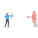 پیش‌نمایش فایل business-target-achievement-9352078 از پک کسب و کار