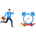 پیش‌نمایش فایل businessman-running-for-gain-more-time-to-do-something-9312037 از پک کسب و کار
