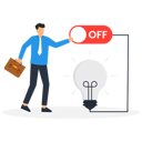 پیش‌نمایش فایل start-an-idea-businessman-is-about-to-turn-on-a-thought-bulb-9282141 از پک کسب و کار