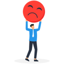 پیش‌نمایش فایل businessman-carrying-a-sad-face-9353711 از پک کسب و کار
