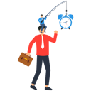 پیش‌نمایش فایل businessman-victim-of-time-9457310 از پک کسب و کار
