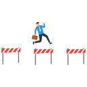 پیش‌نمایش فایل businessman-jump-across-hurdles-9424103 از پک کسب و کار