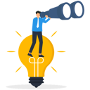 پیش‌نمایش فایل businessman-vision-to-discover-new-business-idea-9424031 از پک کسب و کار