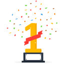 پیش‌نمایش فایل first-winner-achievement-9424099 از پک کسب و کار