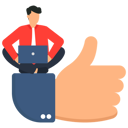 پیش‌نمایش فایل success-journey-to-get-positive-feedback-9424110 از پک کسب و کار