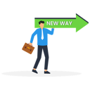 پیش‌نمایش فایل businessman-going-on-the-the-business-new-way-9428018 از پک کسب و کار