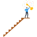 پیش‌نمایش فایل key-to-business-success-stairway-to-find-secret-key-or-achieve-career-target-concept-9427972 از پک کسب و کار