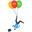 پیش‌نمایش فایل businessman-falling-down-with-tax-burden-9388002 از پک کسب و کار