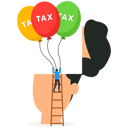 پیش‌نمایش فایل businessman-having-tax-burden-9388004 از پک کسب و کار