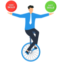 پیش‌نمایش فایل hard-skills-vs-soft-skills-9387994 از پک کسب و کار