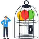 پیش‌نمایش فایل balloons-inside-the-cage-9533539 از پک کسب و کار