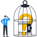 پیش‌نمایش فایل question-mark-inside-the-cage-9533532 از پک کسب و کار