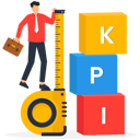 پیش‌نمایش فایل key-performance-indicator-measurement-9650130 از پک کسب و کار