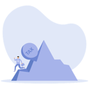 پیش‌نمایش فایل businessman-pushing-high-tax-and-pushing-rock-uphill-with-inscription-tax-12050520 از پک کار کسب‌وکار