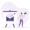 پیش‌نمایش فایل businessman-sets-up-marketing-targets-12160024 از پک کار کسب‌وکار
