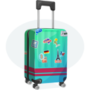 پیش‌نمایش فایل travel-bag-9581883 از پک تابستان و تعطیلات