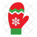 پیش‌نمایش فایل mitten-3 از پک کریسمس و سال نو، آیکن‌های تخت