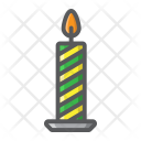 پیش‌نمایش فایل candle-567 از پک کریسمس و سال نو، دورخط پُر
