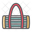 پیش‌نمایش فایل gym-bag-1 از پک تناسب اندام، آیکن‌های دورخط پُر