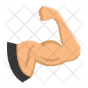 پیش‌نمایش فایل arm-muscle-1 از پک تناسب اندام، آیکن‌های تخت