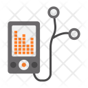 پیش‌نمایش فایل music-player-135 از پک تناسب اندام، آیکن‌های تخت