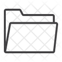 پیش‌نمایش فایل folder-1392 از پک وب و موبایل، آیکن‌های خطی