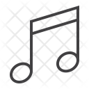 پیش‌نمایش فایل music-896 از پک وب و موبایل، آیکن‌های خطی