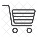 پیش‌نمایش فایل shopping-cart-77 از پک وب و موبایل، آیکن‌های خطی